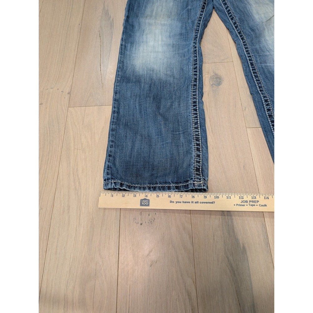 Silver Jeans Gordie Men's Relaxed Dostre Straight Jeans | 34x32 | Y2K - Picture 4 of 15
